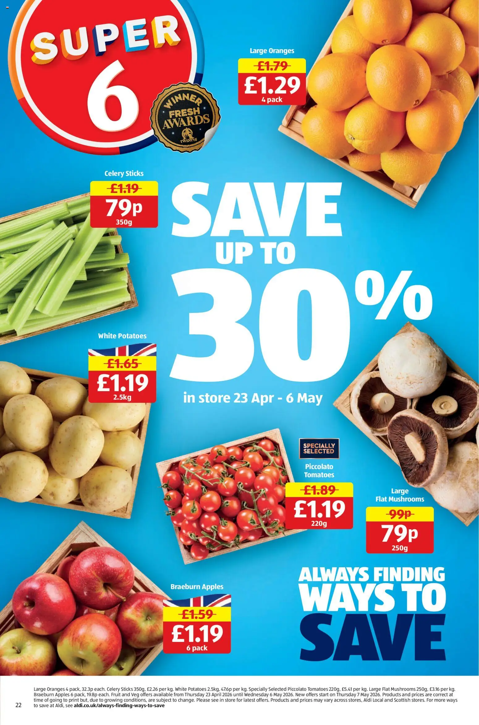 Do you know WHAT OFFERS await you at Aldi? View the May flyer online! | United Kingdom
