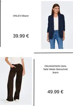 ONLY Prospekt 	 - gültig ab dem 16.08.2025 | Seite: 4 | Produkte: Blazer, Jeans