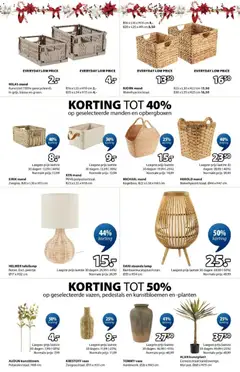 JYSK - JYSK folder  - Voorbeeld van een folder van JYSK, geldig van 07.12.2025 | Pagina: 2 | Producten: Manden, Mand, Vaas, Lamp