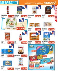 Volantino Mercatò del 28.07.2025 | Pagina: 13 | Prodotti: Sale, Latte, Nutella, Farro
