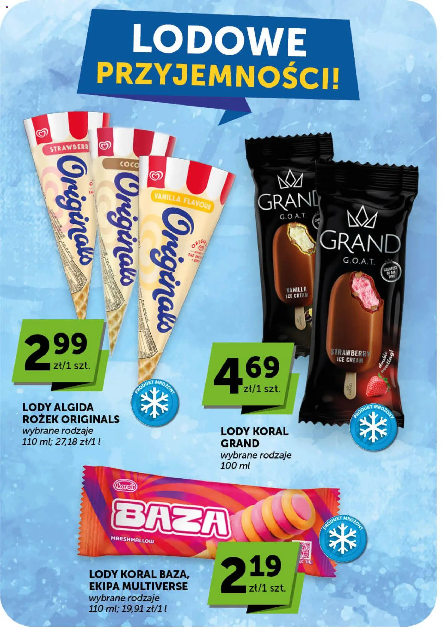 Euro Sklep gazetka od 30.04.2026 | Strona: 30 | Produkty: Lody koral, Lody