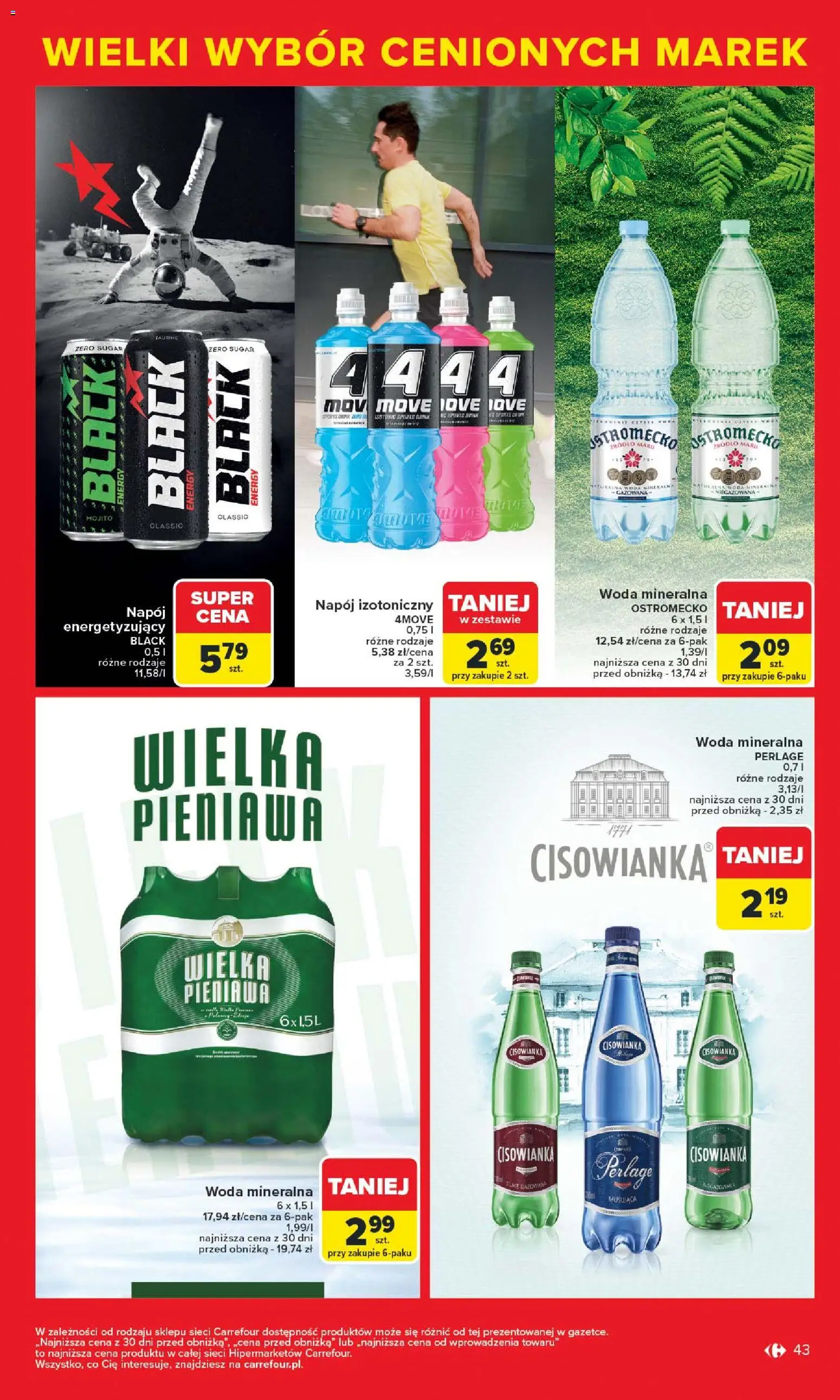 Carrefour Gazetka - Markowe atrakcje cenowe od 27.10.2025 | Strona: 45 | Produkty: Woda
