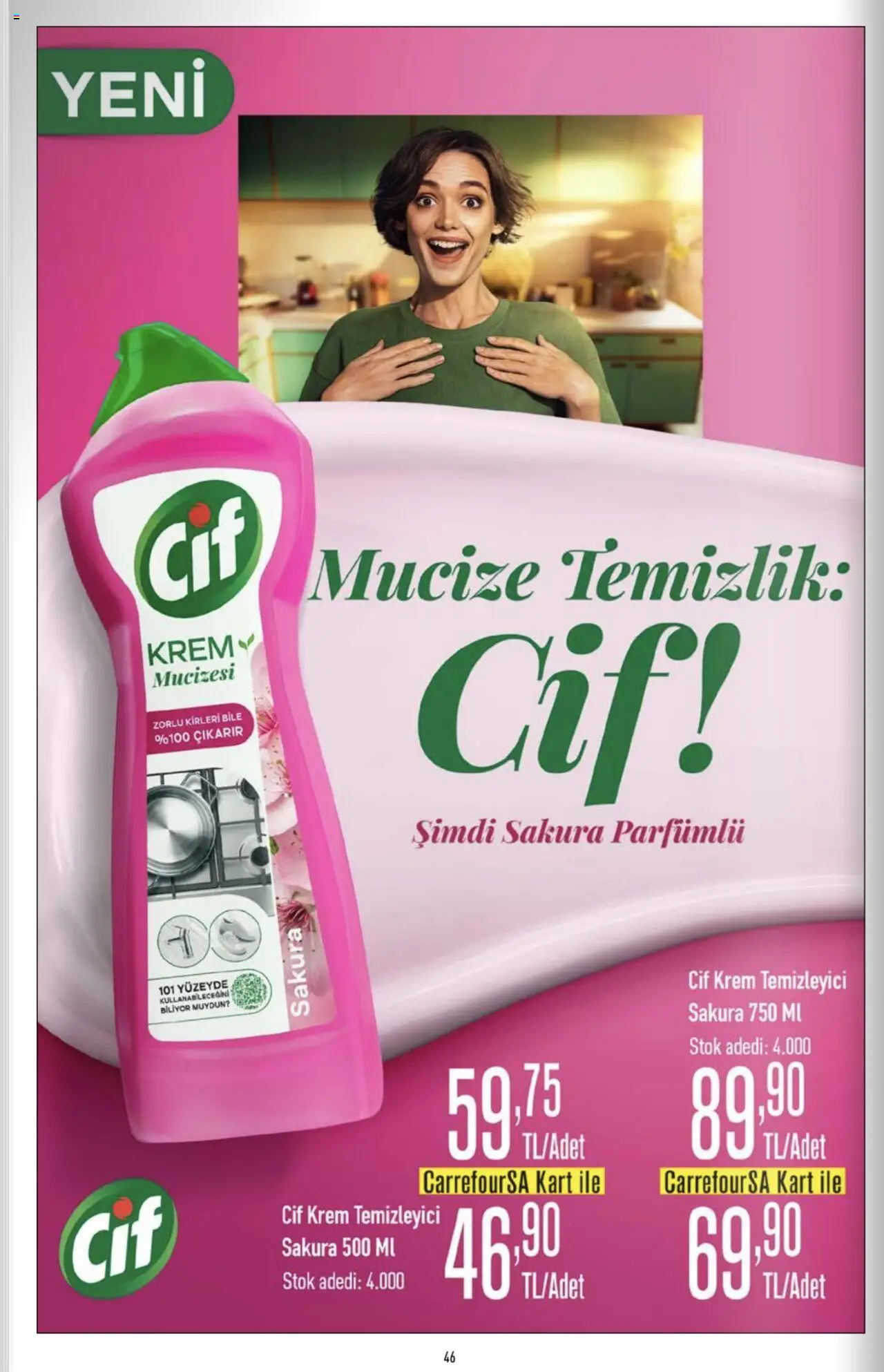 CarrefourSA Katalog - 26.06.2025 tarihinden itibaren geçerlidir | Sayfa: 46 | Ürünler: Krem