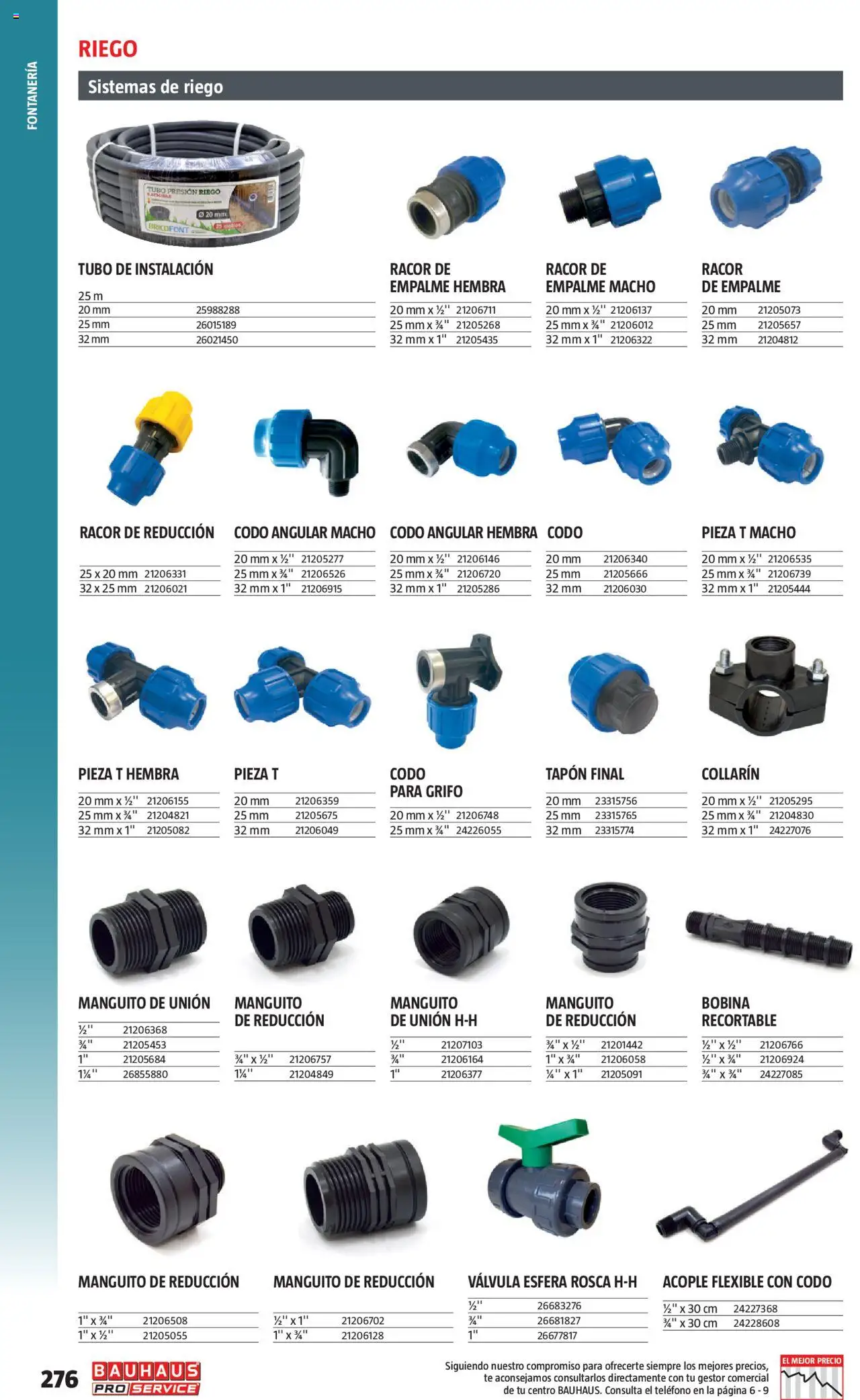 Bauhaus - ProService  │ válido desde el 24.02.2025 | Página: 276 | Productos: Té, Teléfono