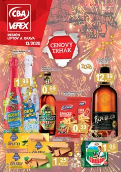 CBA Verex leták platný od 15.12.2025