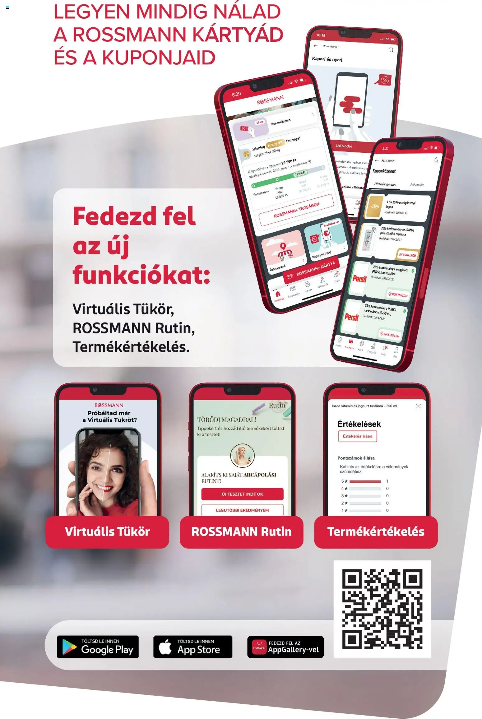 Rossmann akciós ujság - amely érvényes a következő dátumtól: 02.03.2026 | Oldal: 9 | Termékek: Kosár, Tükör, Joghurt, Tusfürdő