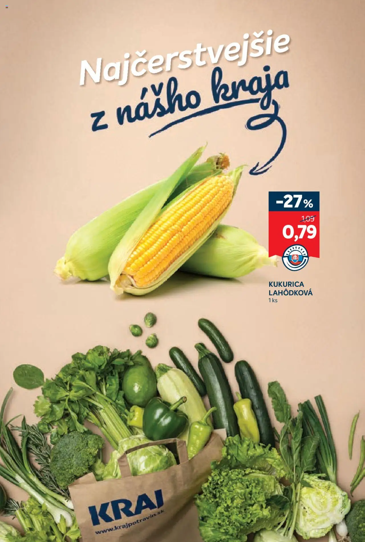 Kraj leták │ platný od 07.08.2025 | Strana: 3 | Produkty: Kukurica