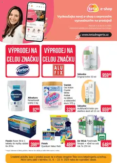 Finish Power All in 1 tablety do myčky nádobí 6x 20 ks, Dishwasher tablets 6x 20 pcs od 11.09.2025 | Strana: 20