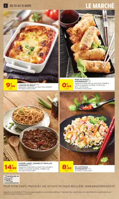 Intermarché - Prévisualisation de CANARD LAQUÉ, LÉGUMES ET NOUILLES CHINOISES(1), (également disponible au rayon frais emballé à 8.99€ la barquette de 600g-14.98€ le kg) Offre valable sur d'autres produits valide à partir de 10.03.2026 | Page: 6 | Produits: Riz, Nouilles