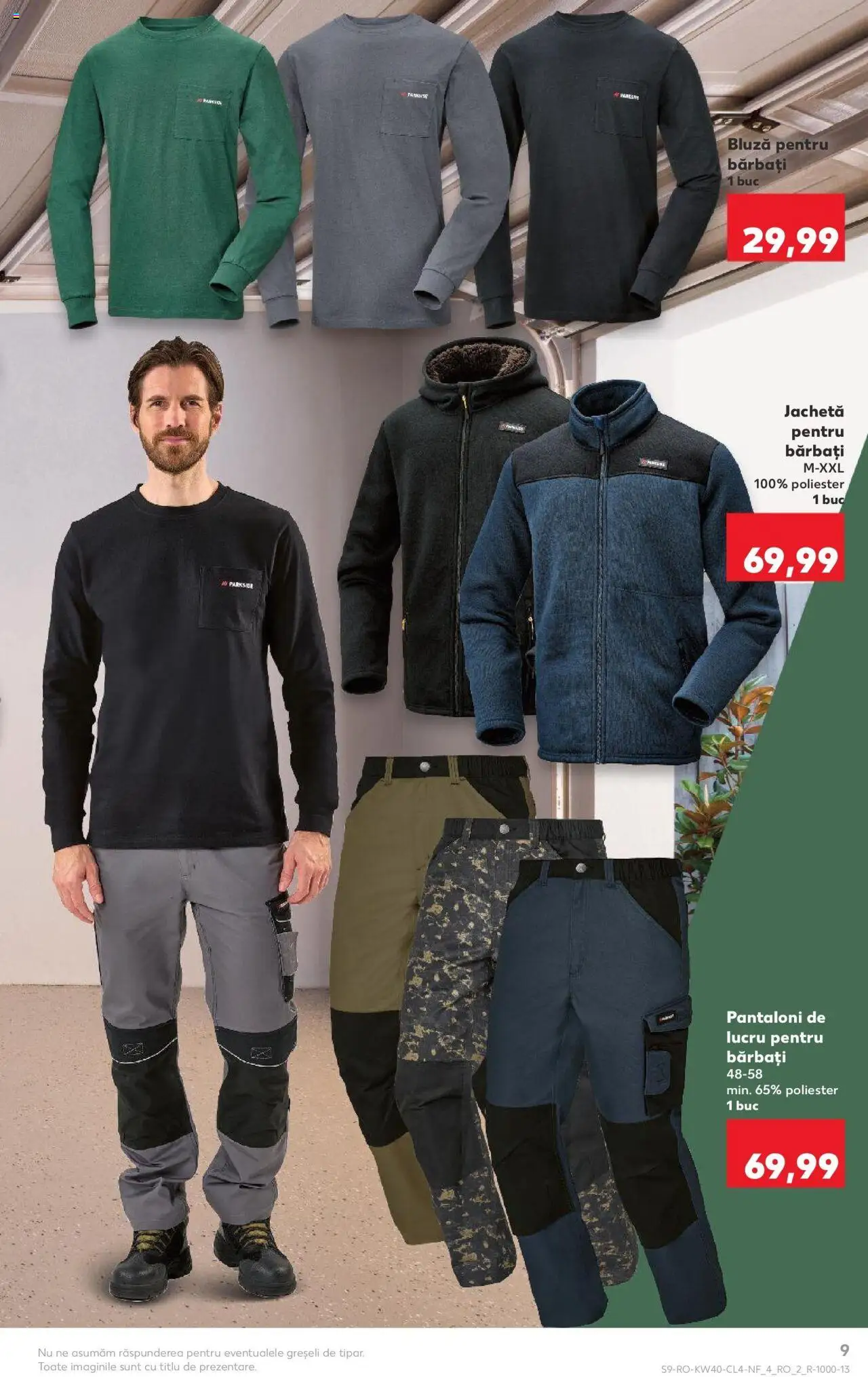 Noul catalog Kaufland – valabil de la 01.10.2025 | Pagină: 9 | Produse: Jachetă, Bluză, Pantaloni
