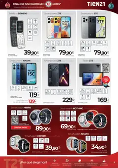 Vista previa Tien 21 folleto válido desde el 01.12.2025 | Página: 5 | Productos: Smartphone Xiaomi, Smartphone, Tablet, USB