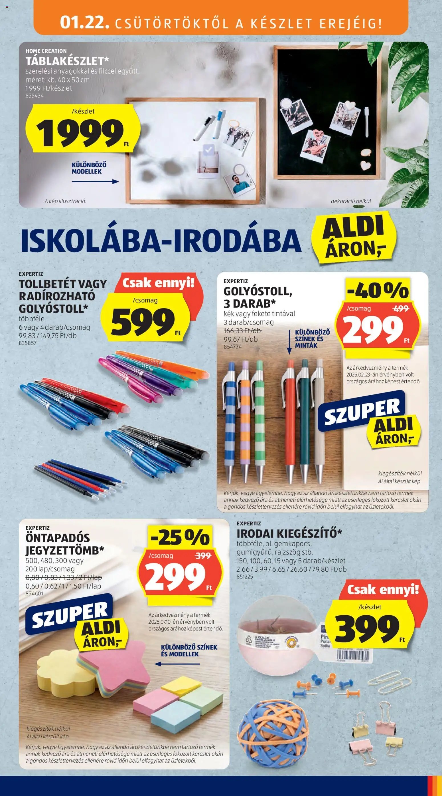 Aldi akciós ujság - amely érvényes a következő dátumtól: 22.01.2026 | Oldal: 3 | Termékek: Dekoráció