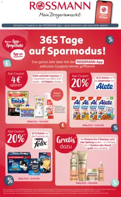 Rossmann Prospekt 	 ab 06.04.2026 gültig | Seite: 1 | Produkte: Finish, Haaröl, Maske, Serum