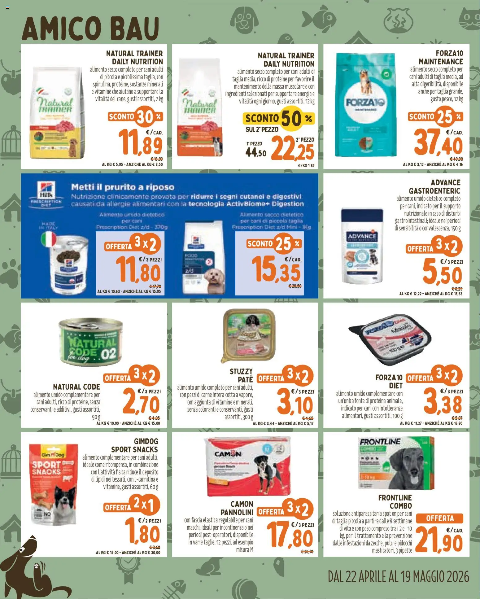 Volantino Conad del 22.04.2026 | Pagina: 2 | Prodotti: Paté, Pannolini