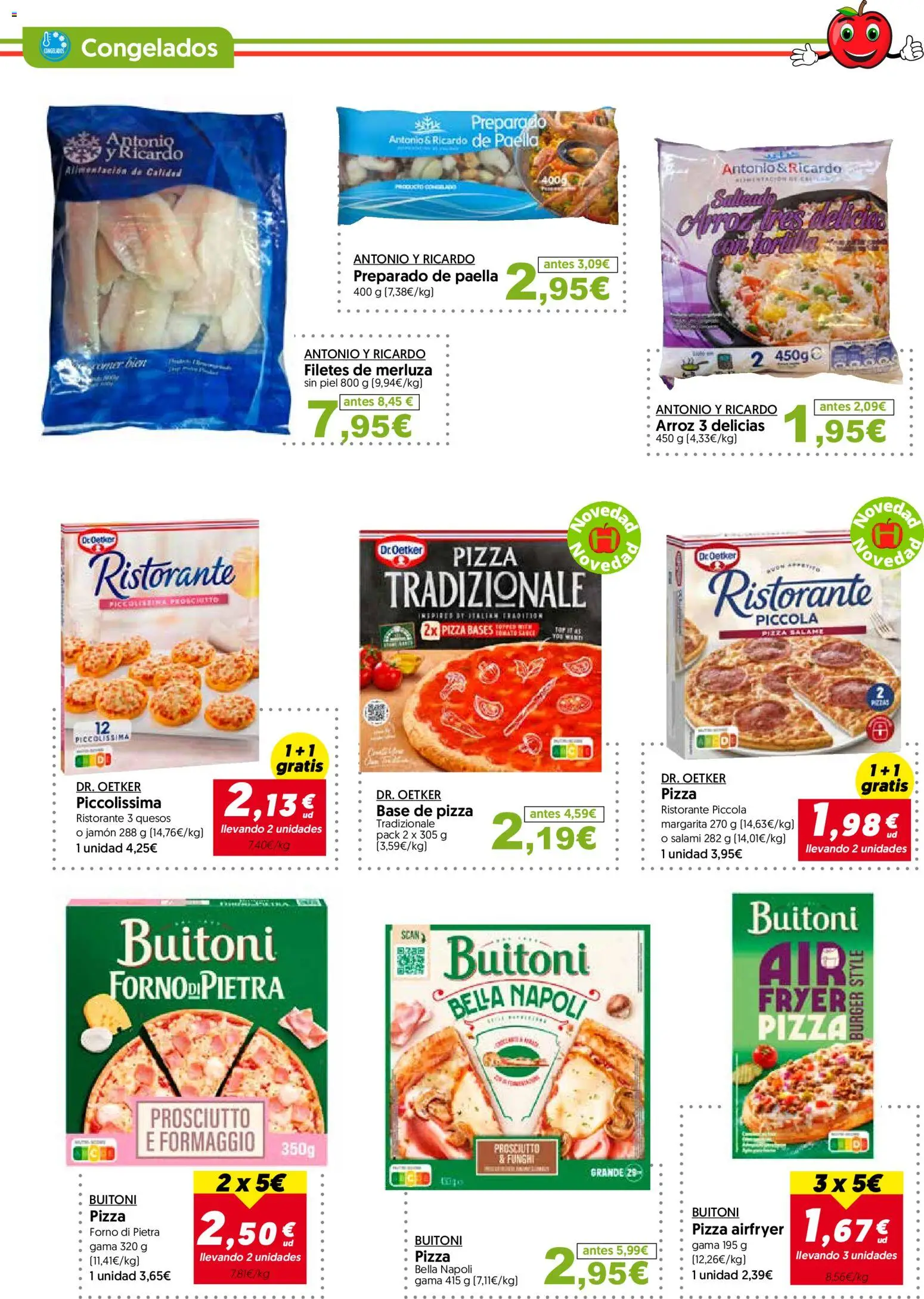 Hiper Usera folleto │ válido desde el 30.03.2026 | Página: 5 | Productos: Jamón, Pizza, Filetes de merluza, Salami