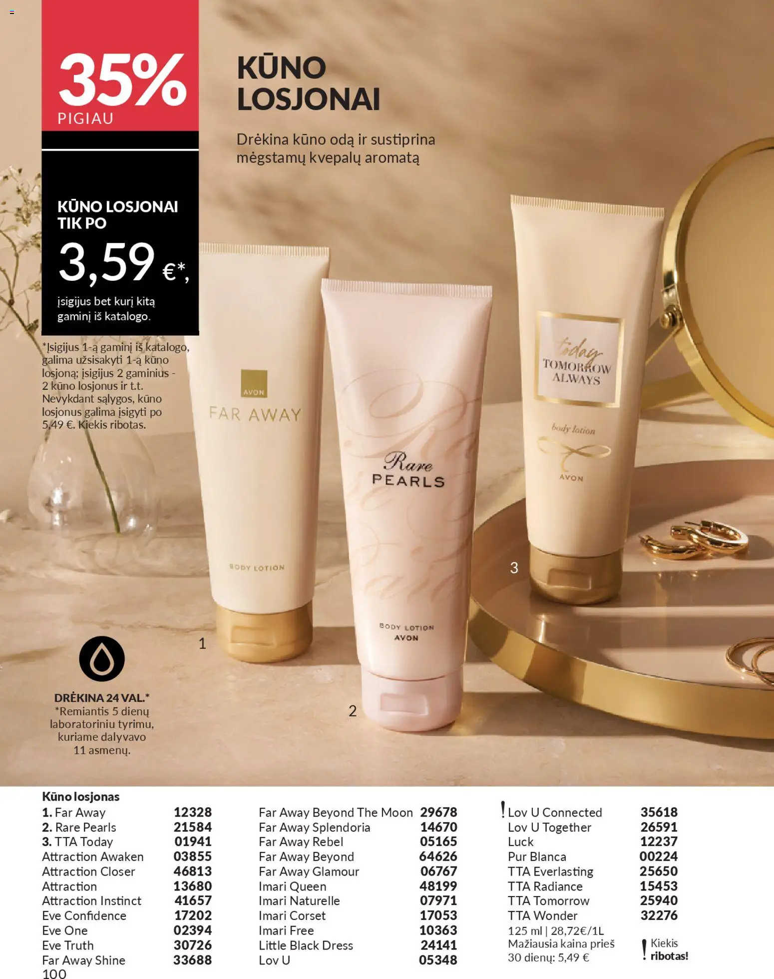 AVON akcijos nuo 01.01.2026 | Puslapis: 100