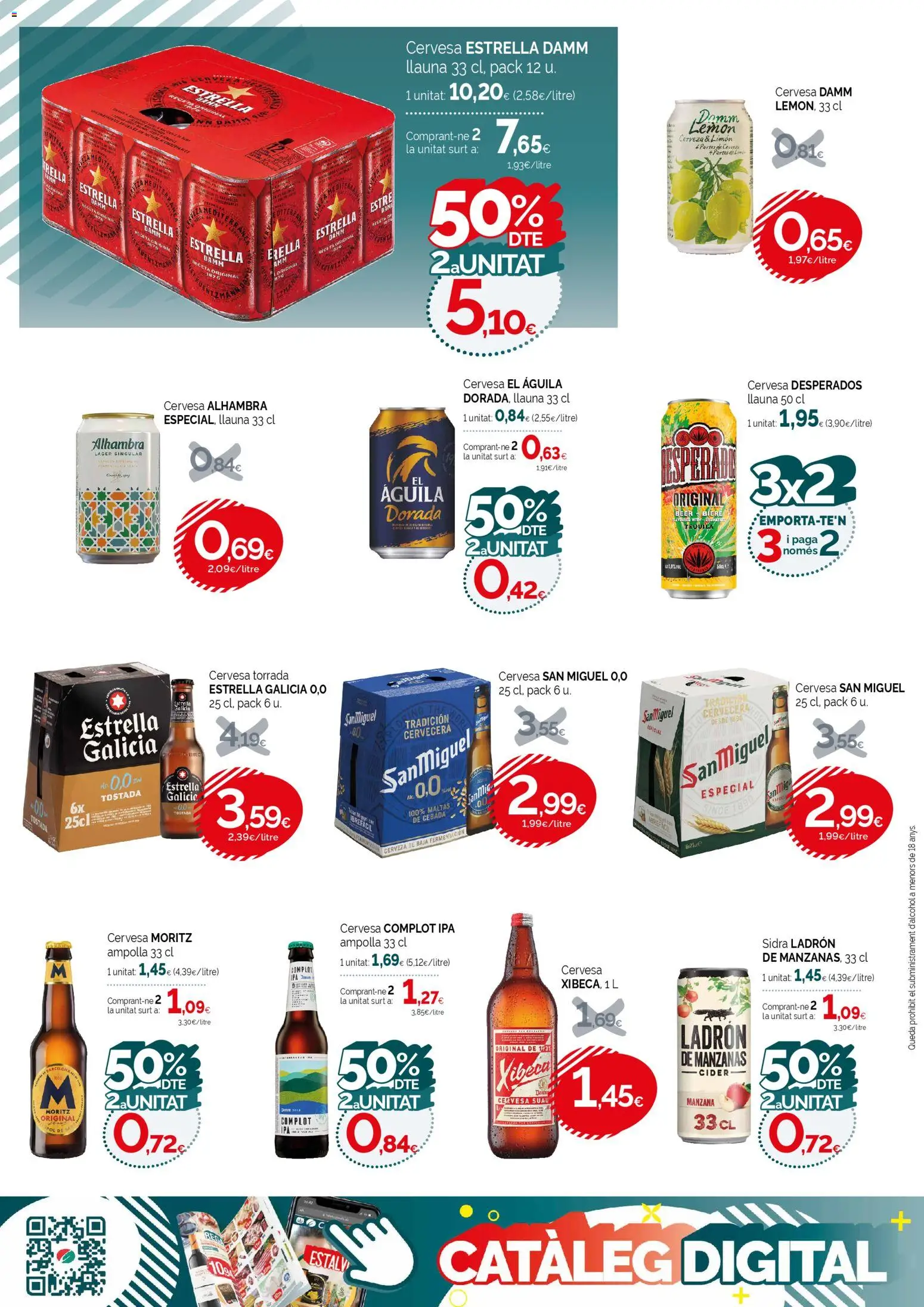 Condis folleto life │ válido desde el 22.10.2025 | Página: 18 | Productos: Cerveza, Manzanas, Manzana, Παρμεζάνα