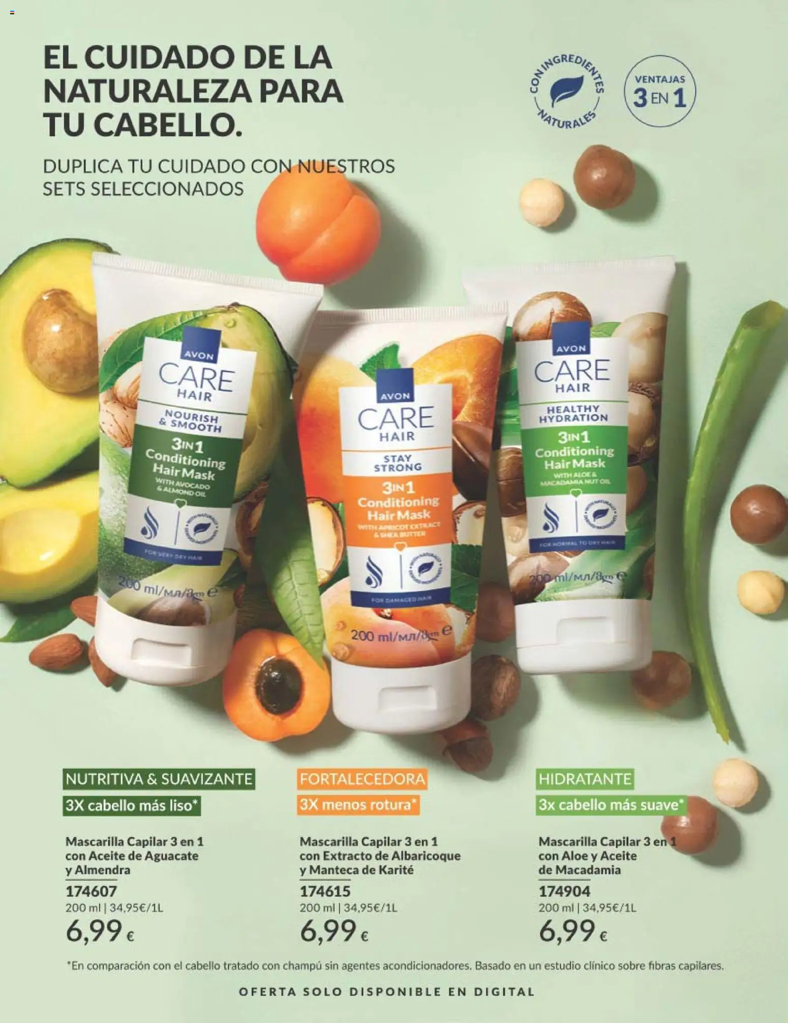 Catálogo AVON campaña 5 │ válido desde el 01.05.2026 | Página: 202 | Productos: Champú, Κουνουπίδι, Γάλα σε σκόνη, Suavizante