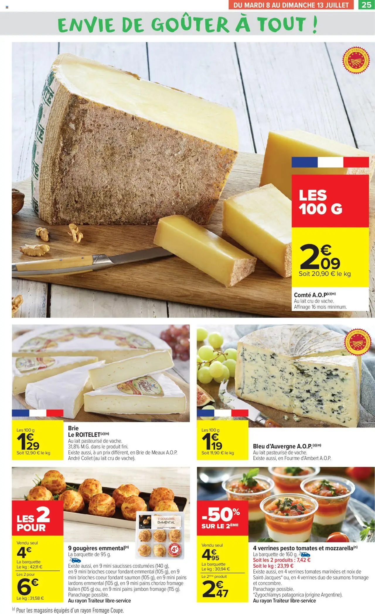  | Page: 29 | Produits: Chorizo, Verrines, Jambon, Saumon