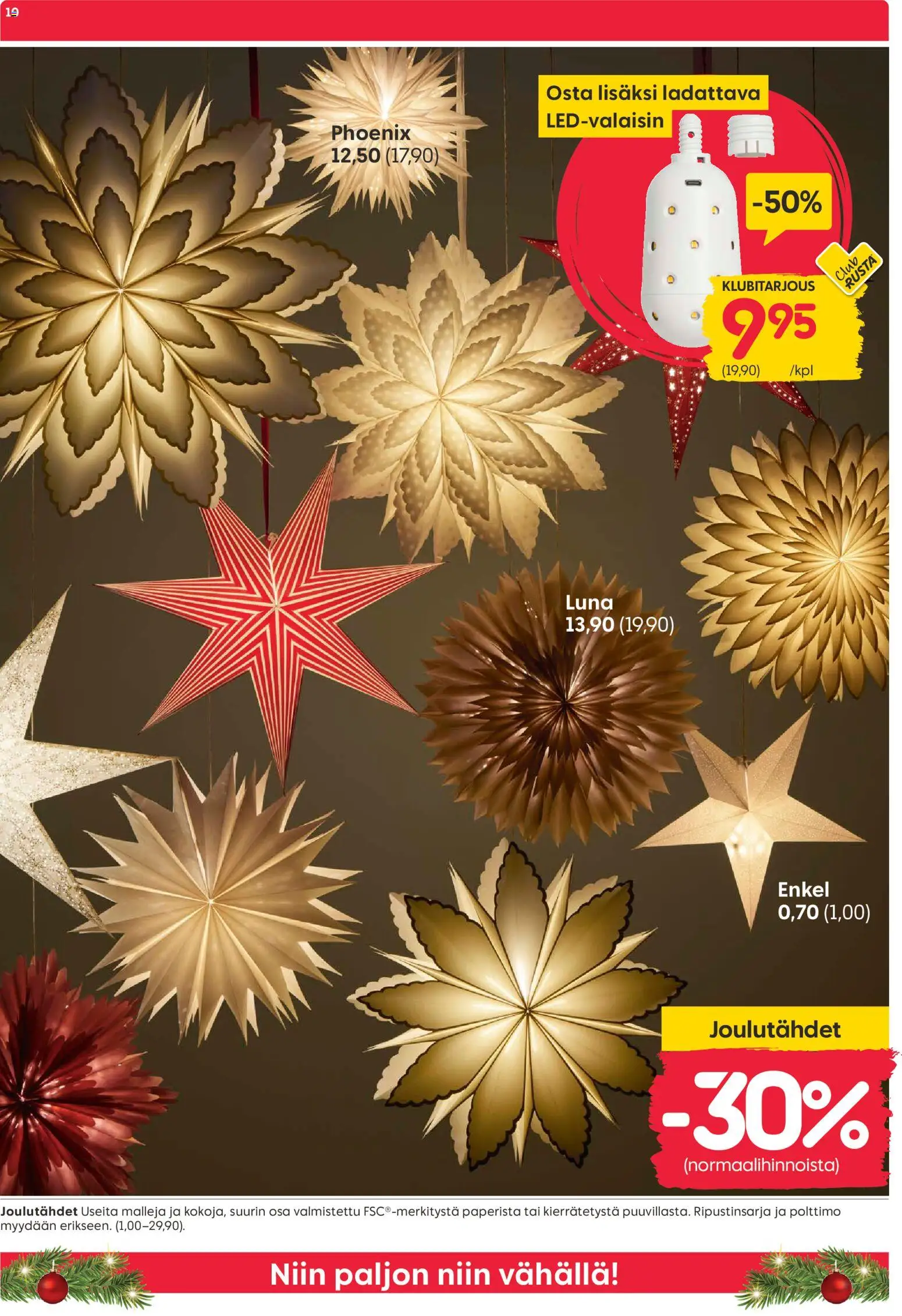 Rusta - Black Friday – voimassa 24.11.2025 alkaen | Sivu: 10