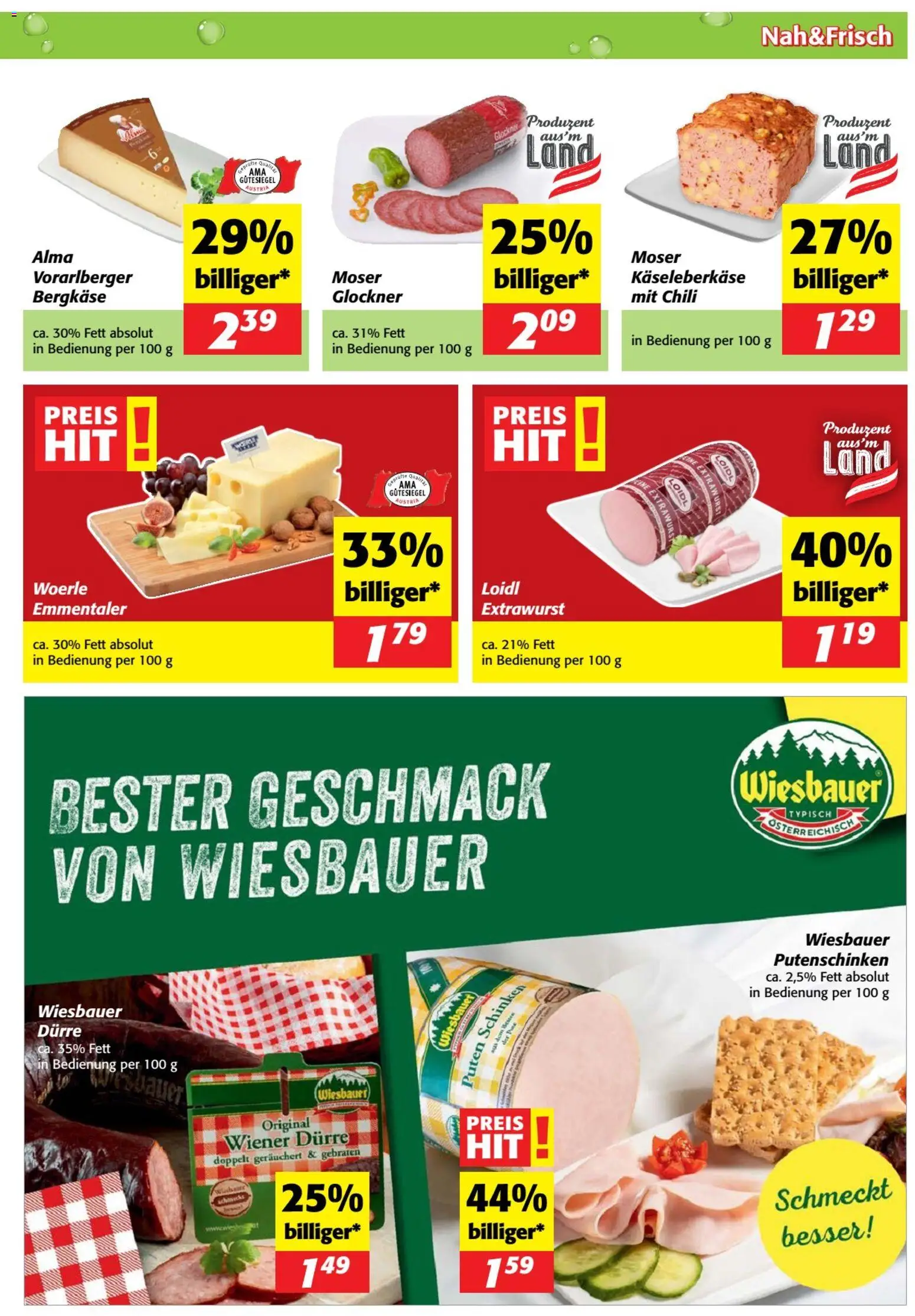 Nah und Frisch Flugblatt gültig ab 25.03.2026 | Seite: 6 | Produkte: Chili, Schinken