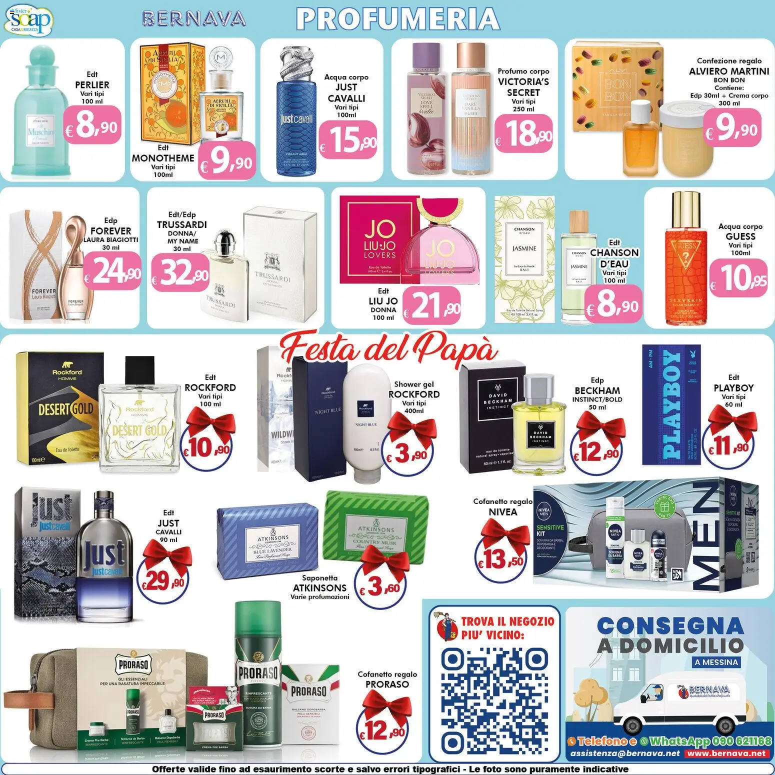 Volantino Bernava del 27.02.2026 | Pagina: 12 | Prodotti: Saponetta, Acqua, Telefono, Profumo