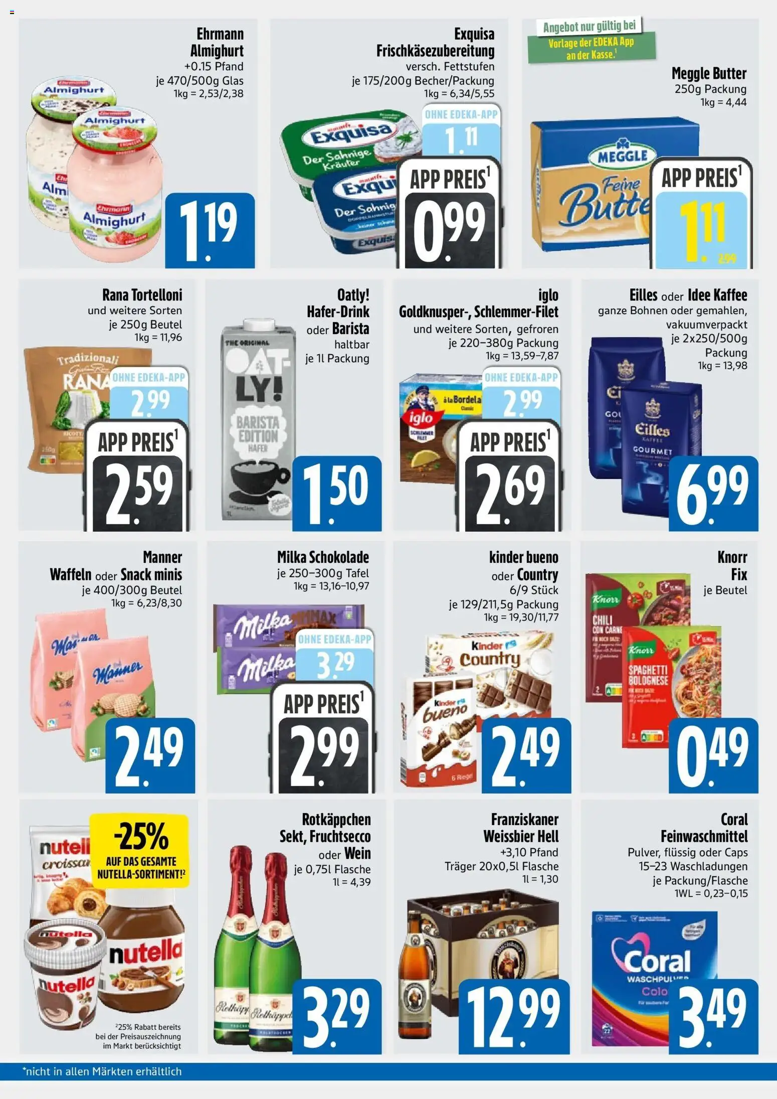 Edeka prospekt München	 – gültig ab 18.01.2026 | Seite: 2 | Produkte: Knorr fix, Schokolade, Fruchtsecco, Chili