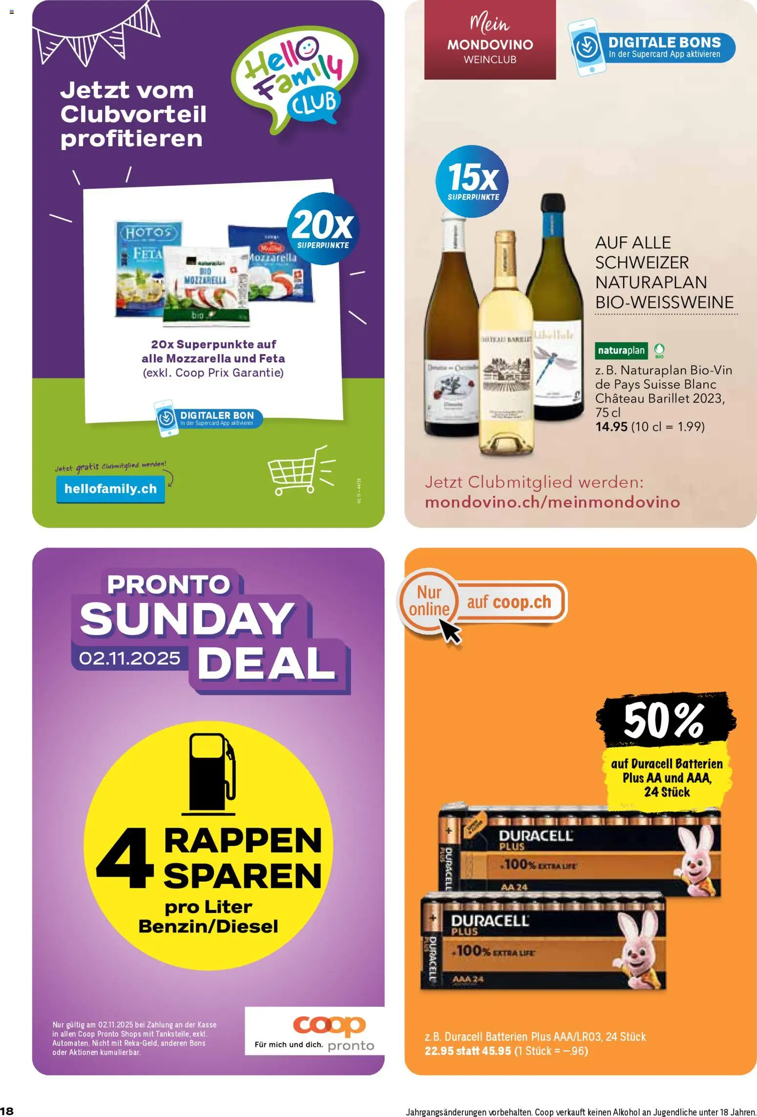 Coop Aktionen – gültig ab 30.10.2025 | Seite: 18 | Produkte: Feta