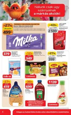 Auchan - Kéthetes Szupermarket ajánlataink - amely érvényes a következő dátumtól: 05.02.2026 | Oldal: 4
