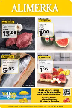 Vista previa Alimerka folleto Castilla y León válido desde el 11.08.2025