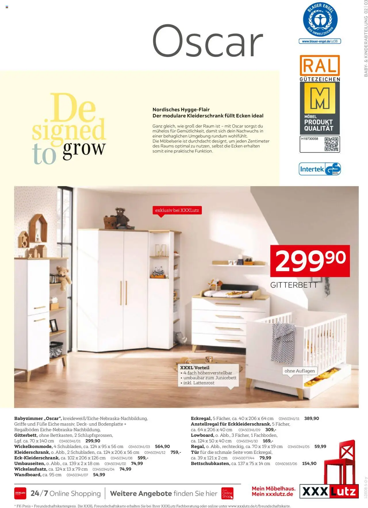 XXXL Lutz Paidi Spezial – gültig ab 18.08.2025 | Seite: 3 | Produkte: Kleiderschrank, Lattenrost, Tür