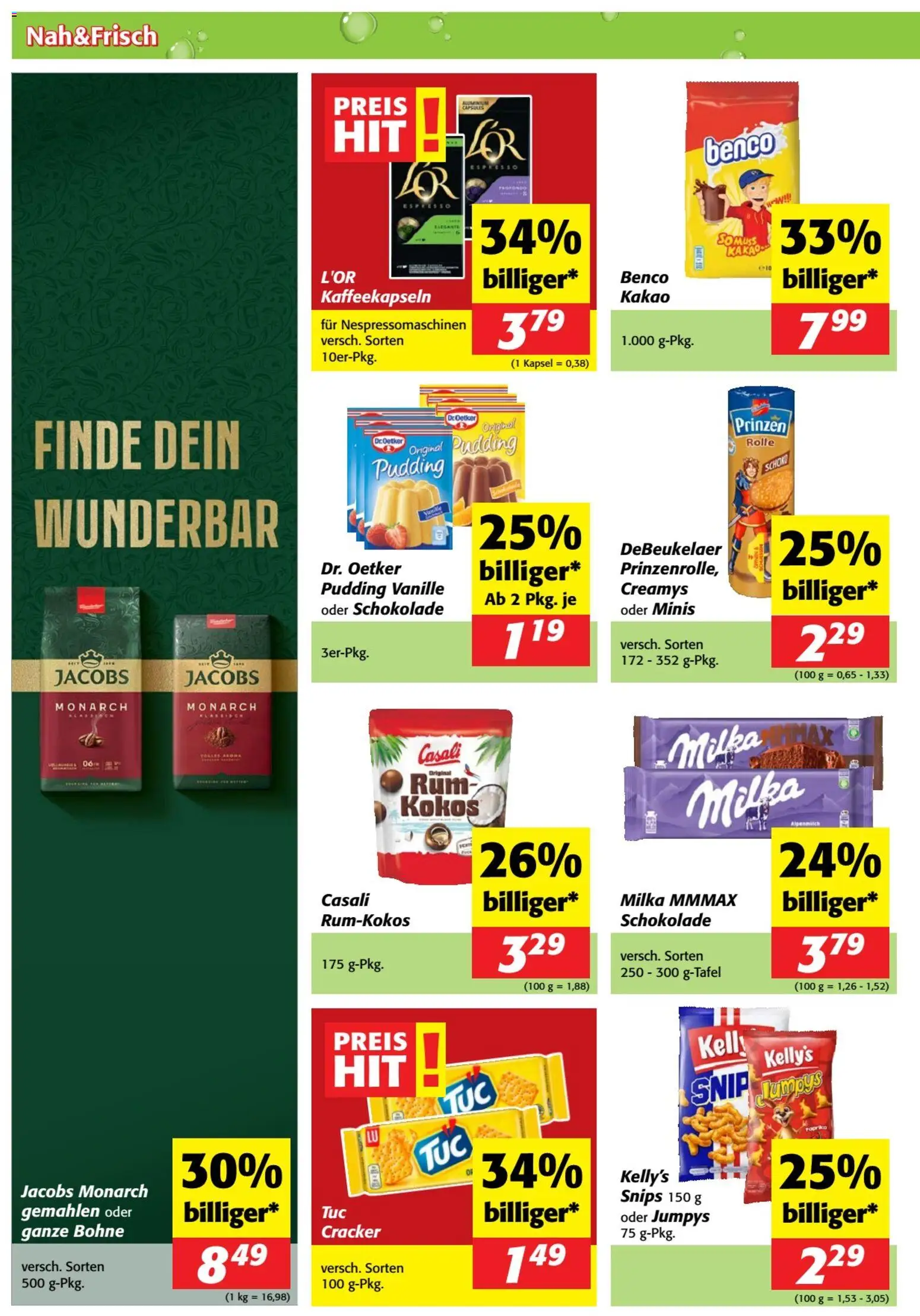 Nah und Frisch Flugblatt gültig ab 29.04.2026 | Seite: 6 | Produkte: Schokolade