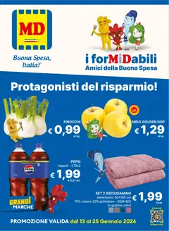 Anteprima del volantino MD Discount Mantova catalogo valido a partire dal 13.01.2026