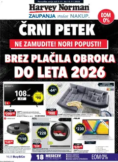 Harvey Norman katalog akcije – veljaven od 03.11.2025