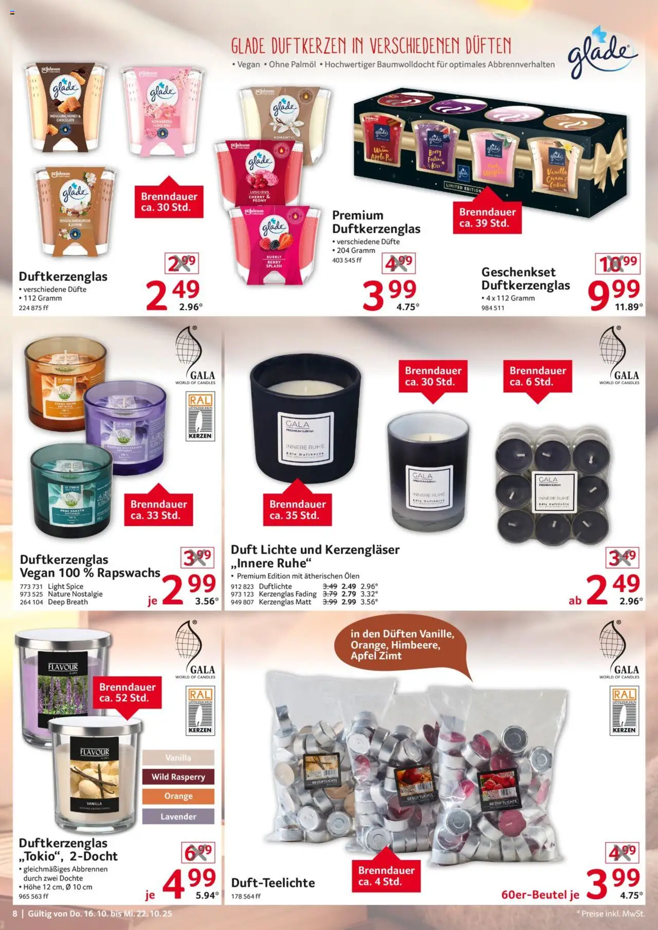 Selgros  Non Food – gültig ab 16.10.2025 | Seite: 8 | Produkte: Duft, Äpfel