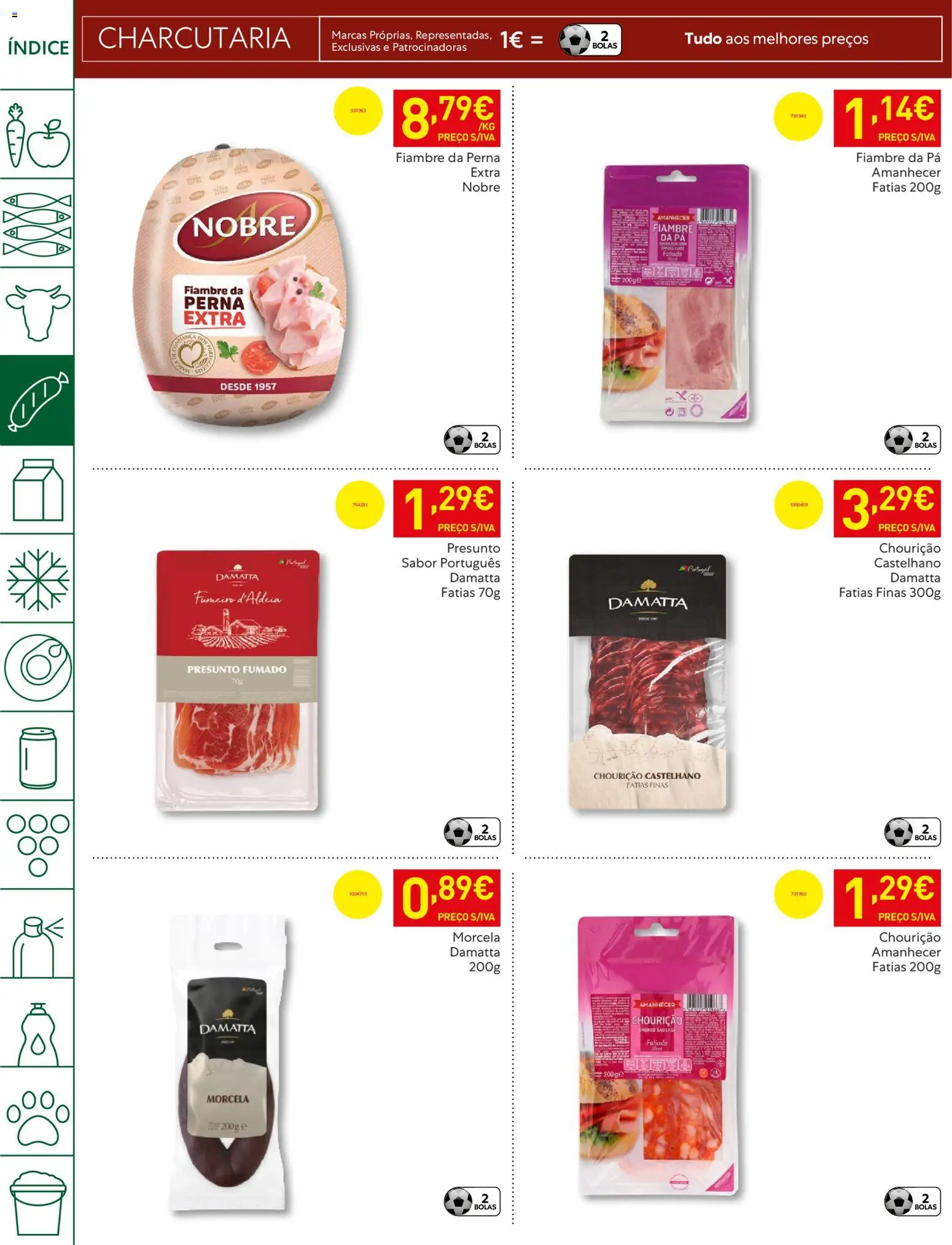 Recheio folheto │ válido de 28.04.2026 | Página: 12 | Produtos: Presunto, Pá