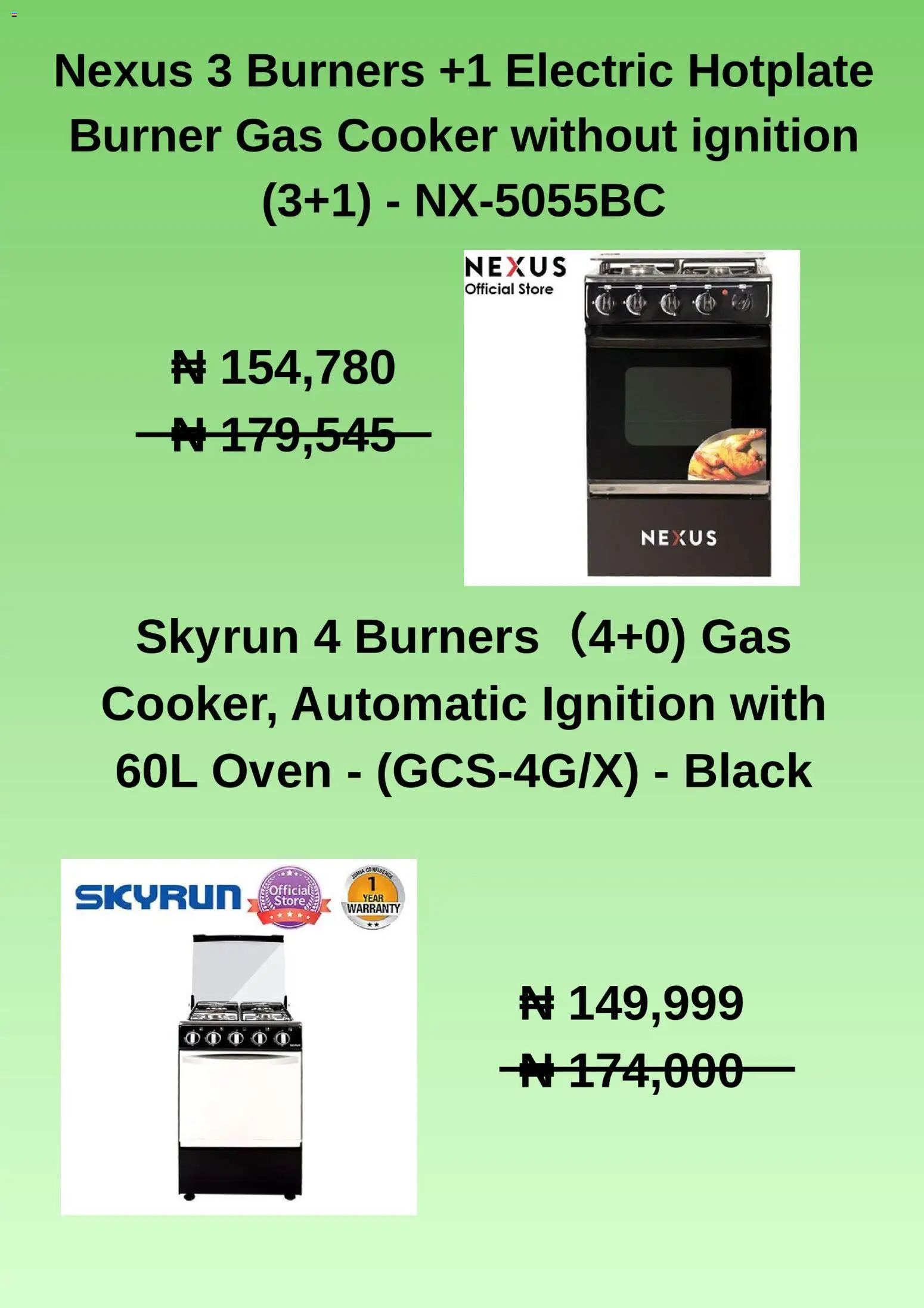 Jumia Catalogue valid from 02.12.2025 | Page: 5 | Products: Oven