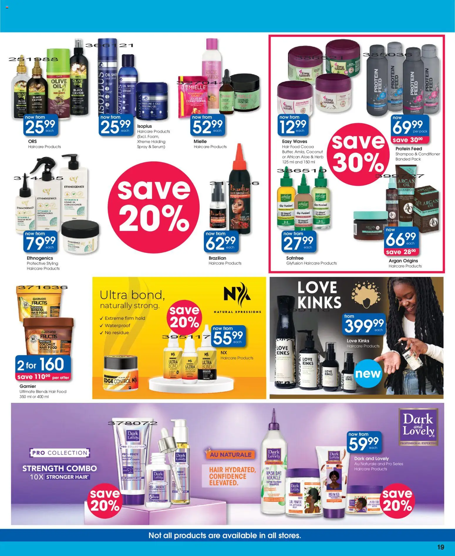 New Clicks catalogue – valid from 17.12.2025 | Page: 19 | Products: Oil, Rice, Conditioner, Peach