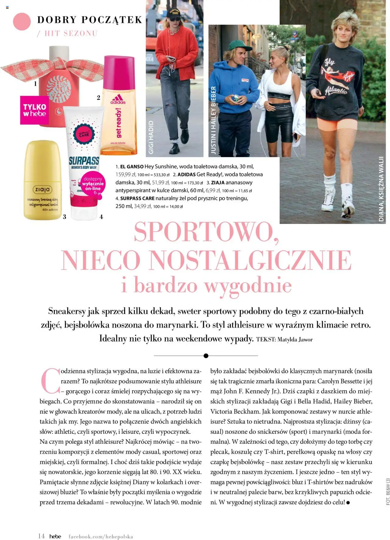 Hebe Gazetka - Magazyn od 01.05.2025 | Strona: 14 | Produkty: Sweter, Dżinsy, Prysznic, Żel pod prysznic