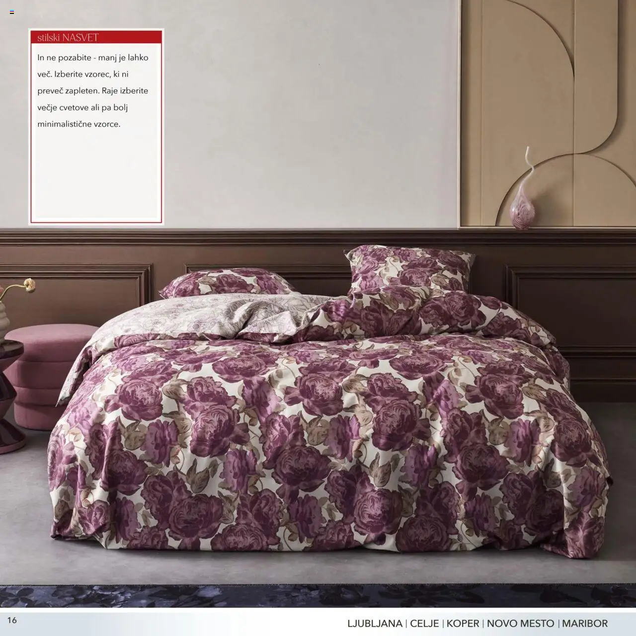 Harvey Norman katalog posteljnina jesen zima │ velja od 01.10.2023 | Stran: 16
