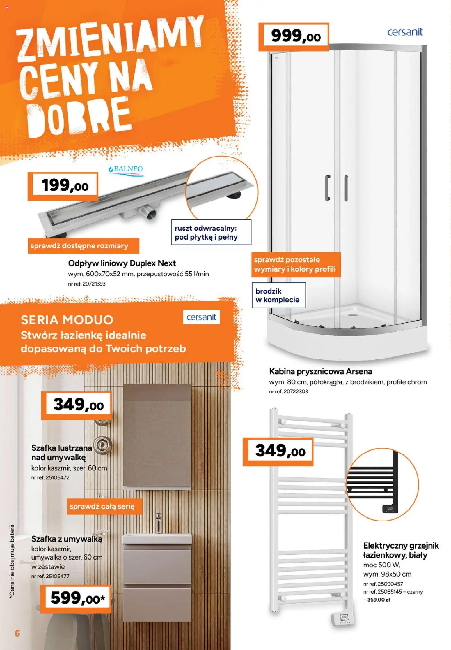 Bricoman Gazetka od 02.02.2026 | Strona: 6 | Produkty: Ruszt, Umywalka