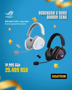 Gigatron katalog - pregled Gigatron kataloga - važi od 02.03.2026 | Strana: 3 | Proizvode: Slušalice