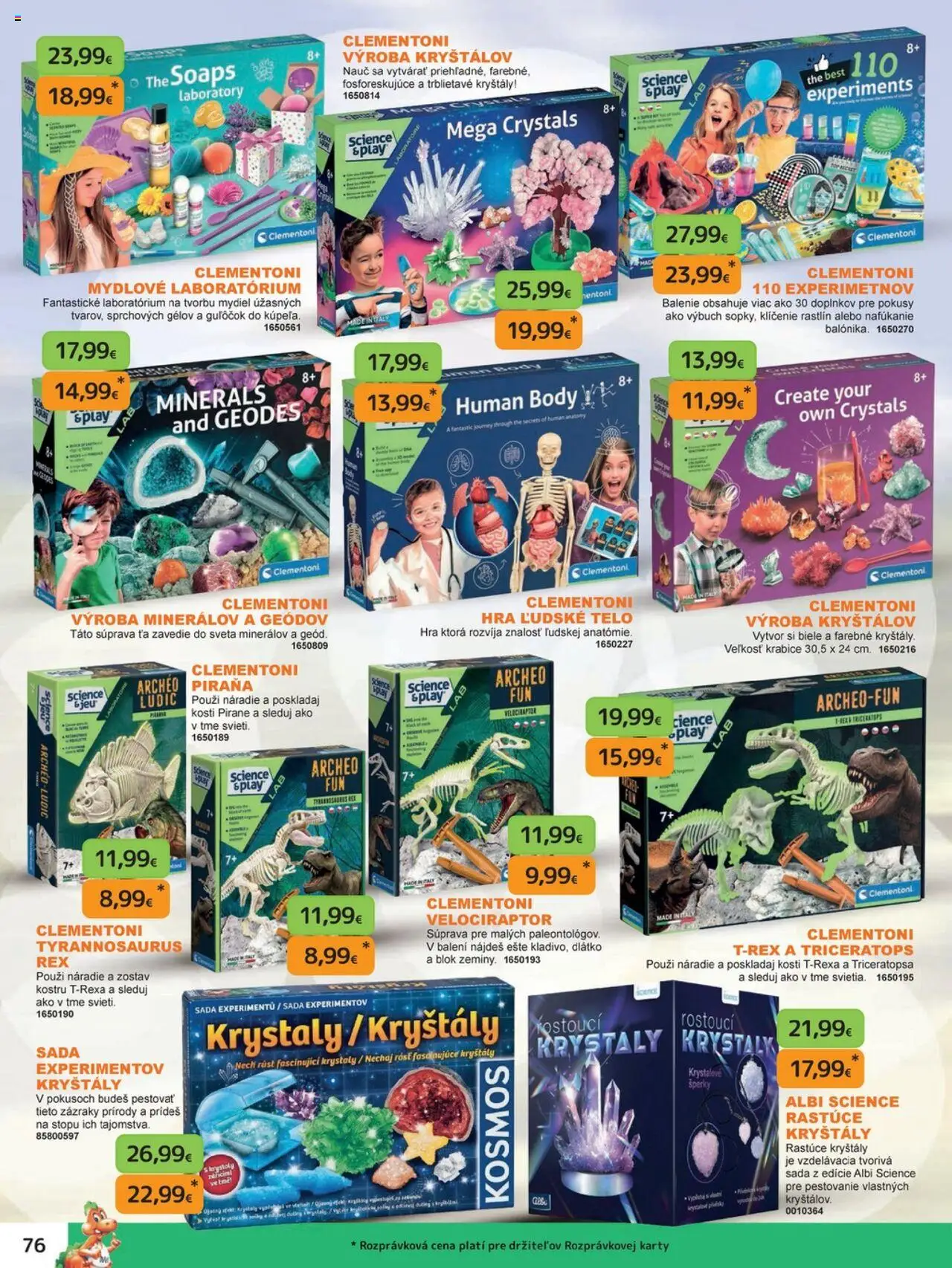 Nové Dráčik akcie – leták je platný od 03.10.2025 | Strana: 76 | Produkty: Náradie, Hra