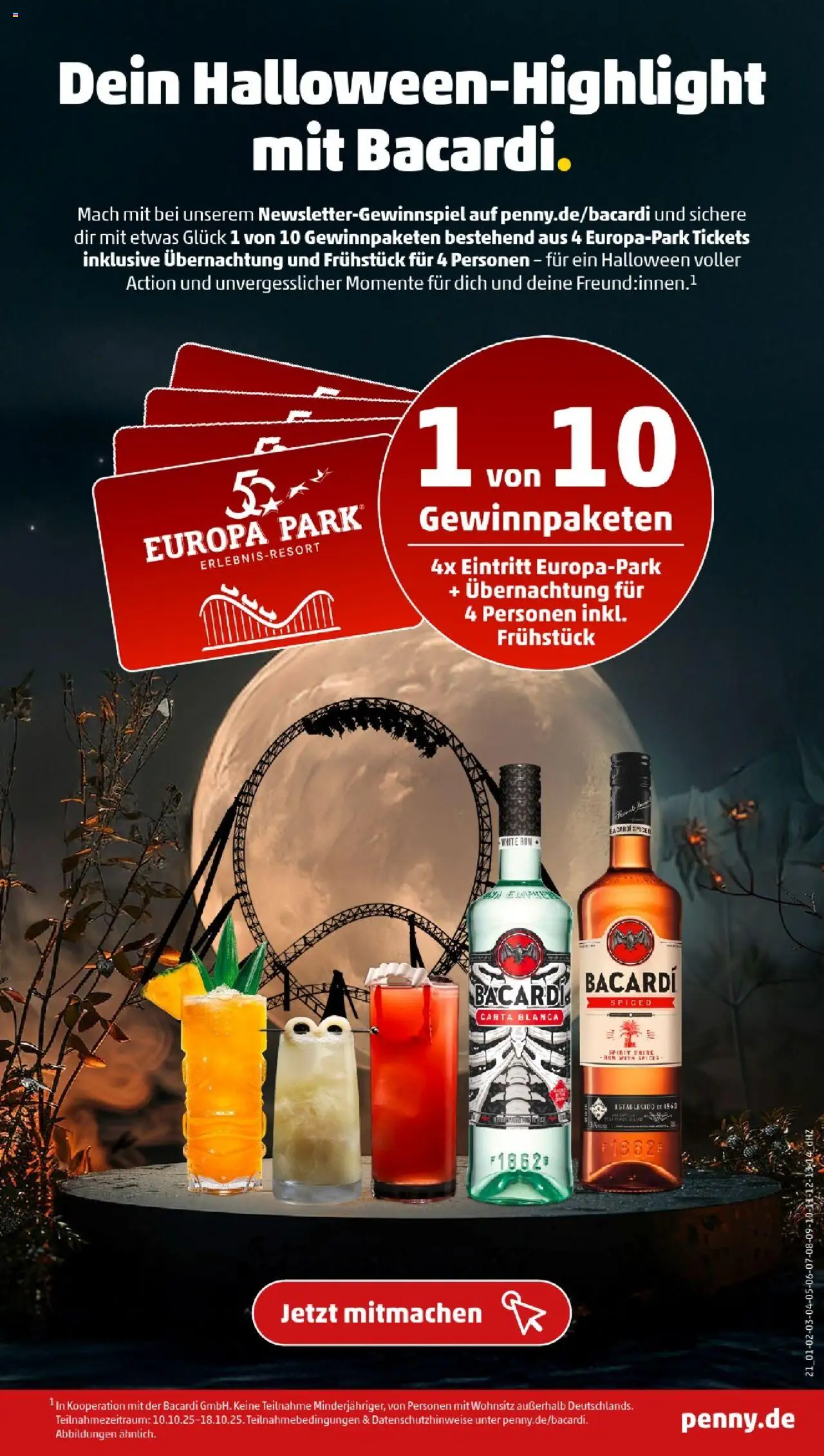 Penny - Berlin – gültig ab 13.10.2025 | Seite: 25 | Produkte: Bacardi, Rum