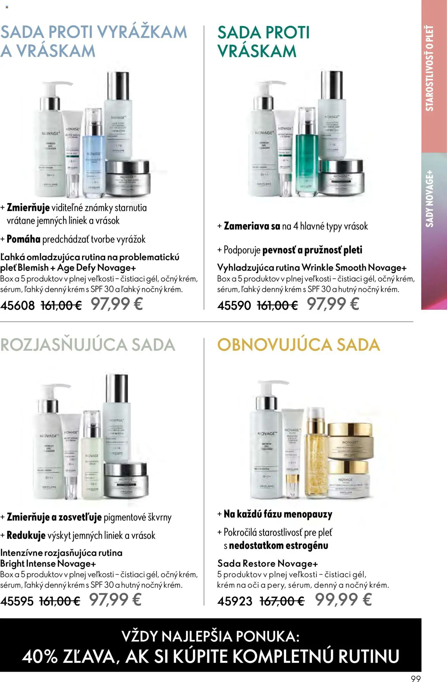 Nové Oriflame akcie – leták je platný od 21.01.2026 | Strana: 99 | Produkty: Krém