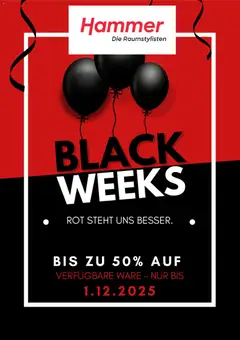 Hammer Zuhause - Black Friday ab 25.11.2025 gültig