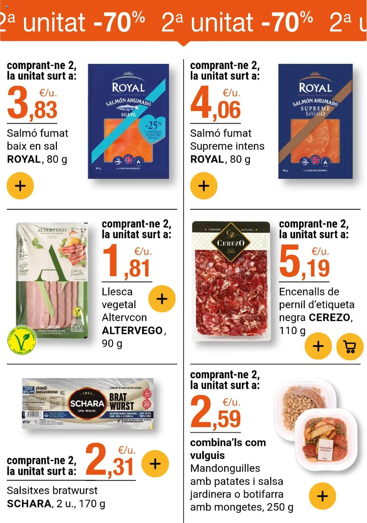 Bonpreu folleto │ válido desde el 07.10.2025 | Página: 24 | Productos: Jardinera, Cerdo, Salmón ahumado, Bandeja