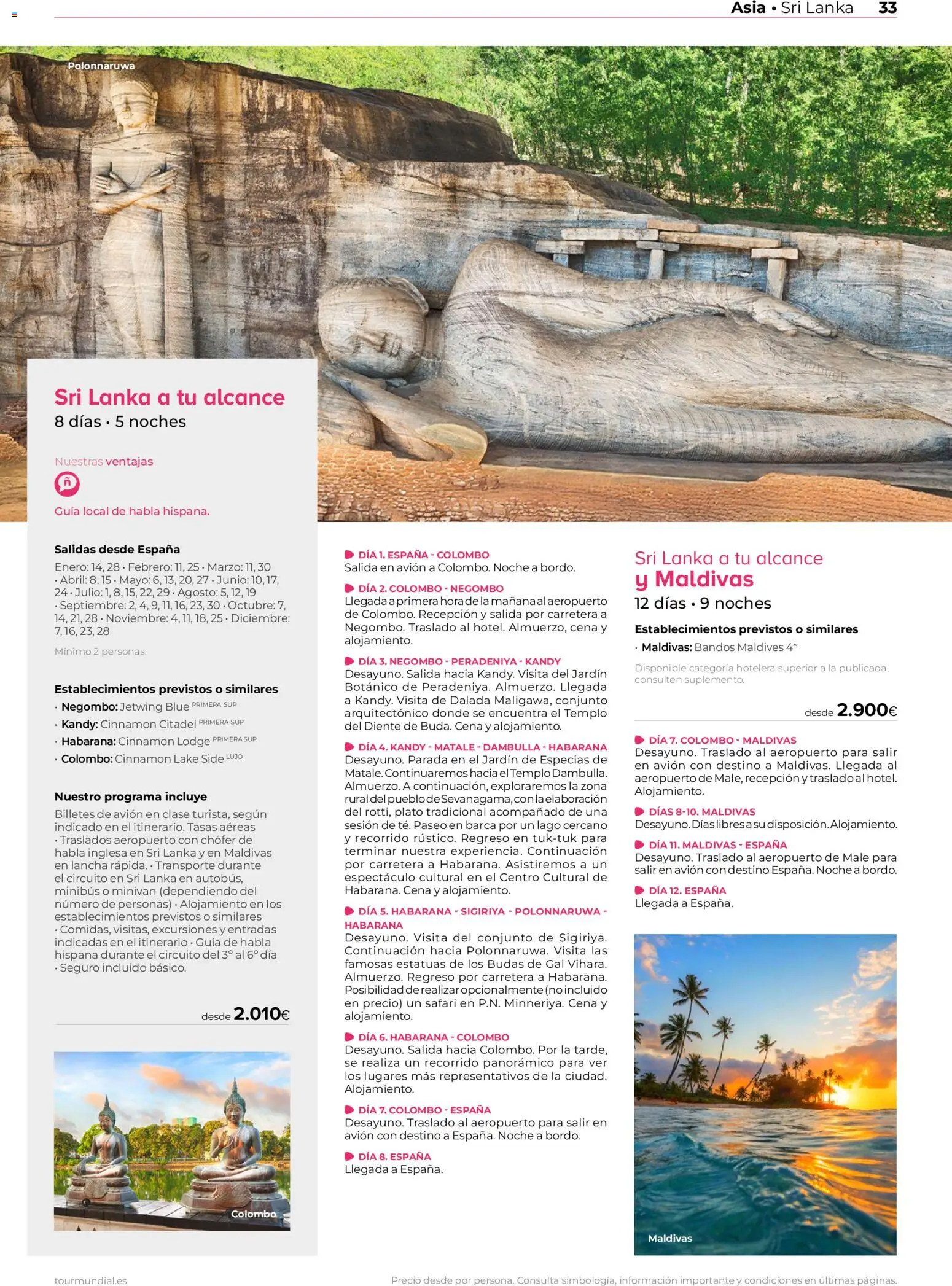 Viajes El Corte Inglés Asia y Oceanía │ válido desde el 01.01.2026 | Página: 33