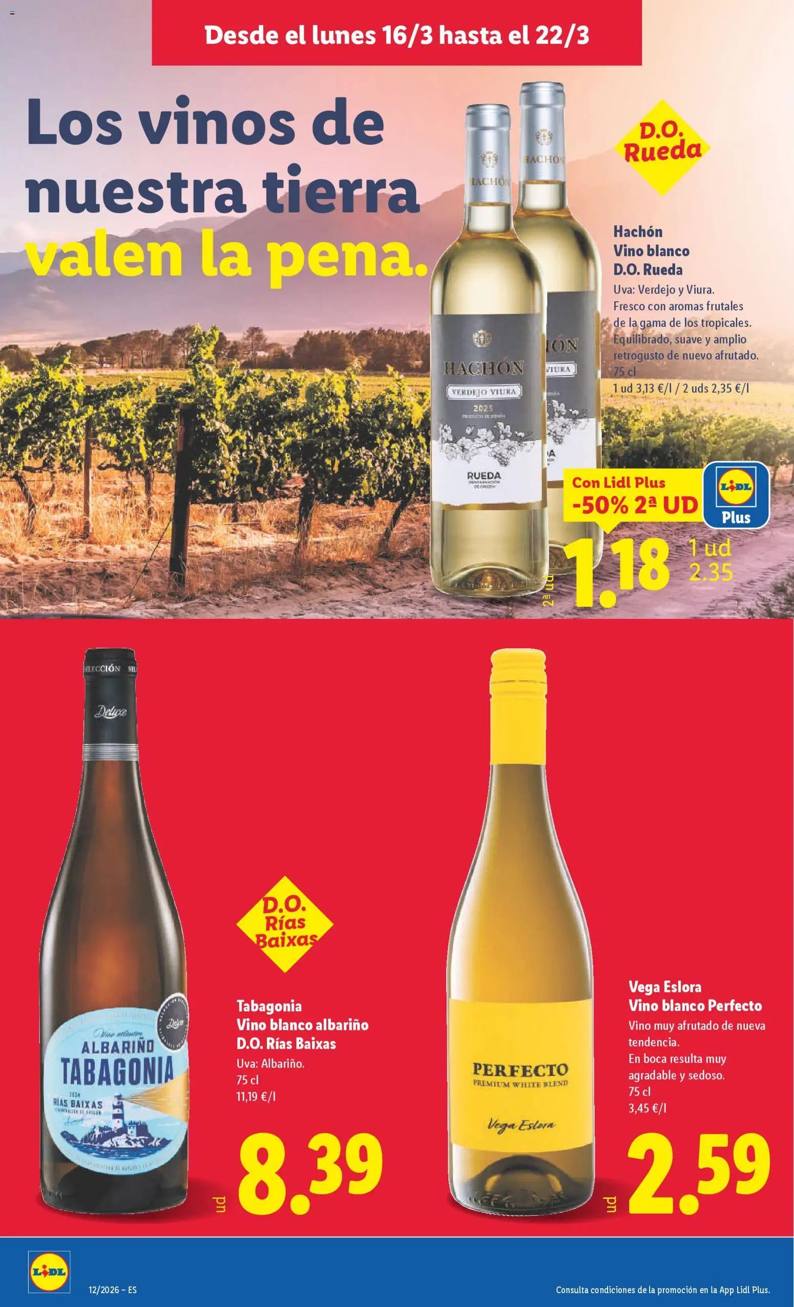 Lidl folleto │ válido desde el 16.03.2026 | Página: 18 | Productos: Vino