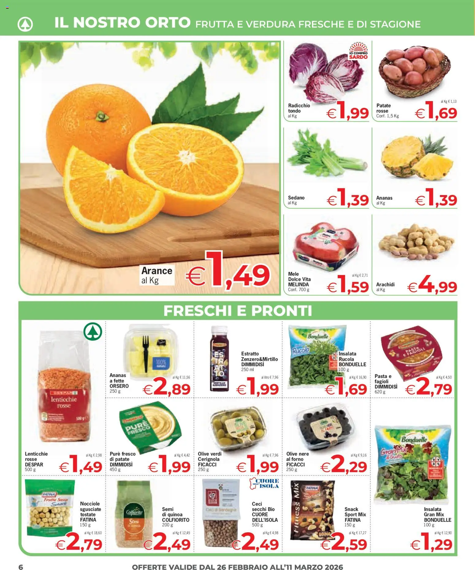 Volantino Eurospar del 26.02.2026 | Pagina: 6